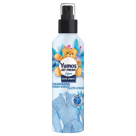 Yumoş JetFresh Giysi Spreyi Lilyum 200 ml