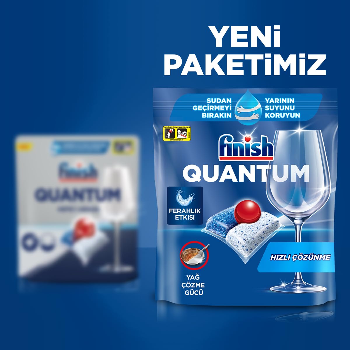 Finish Quantum Bulaşık Makinesi Deterjanı Tableti