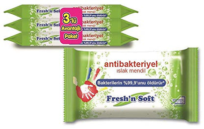 Fresh'n Soft Antibakteriyel Islak Mendil