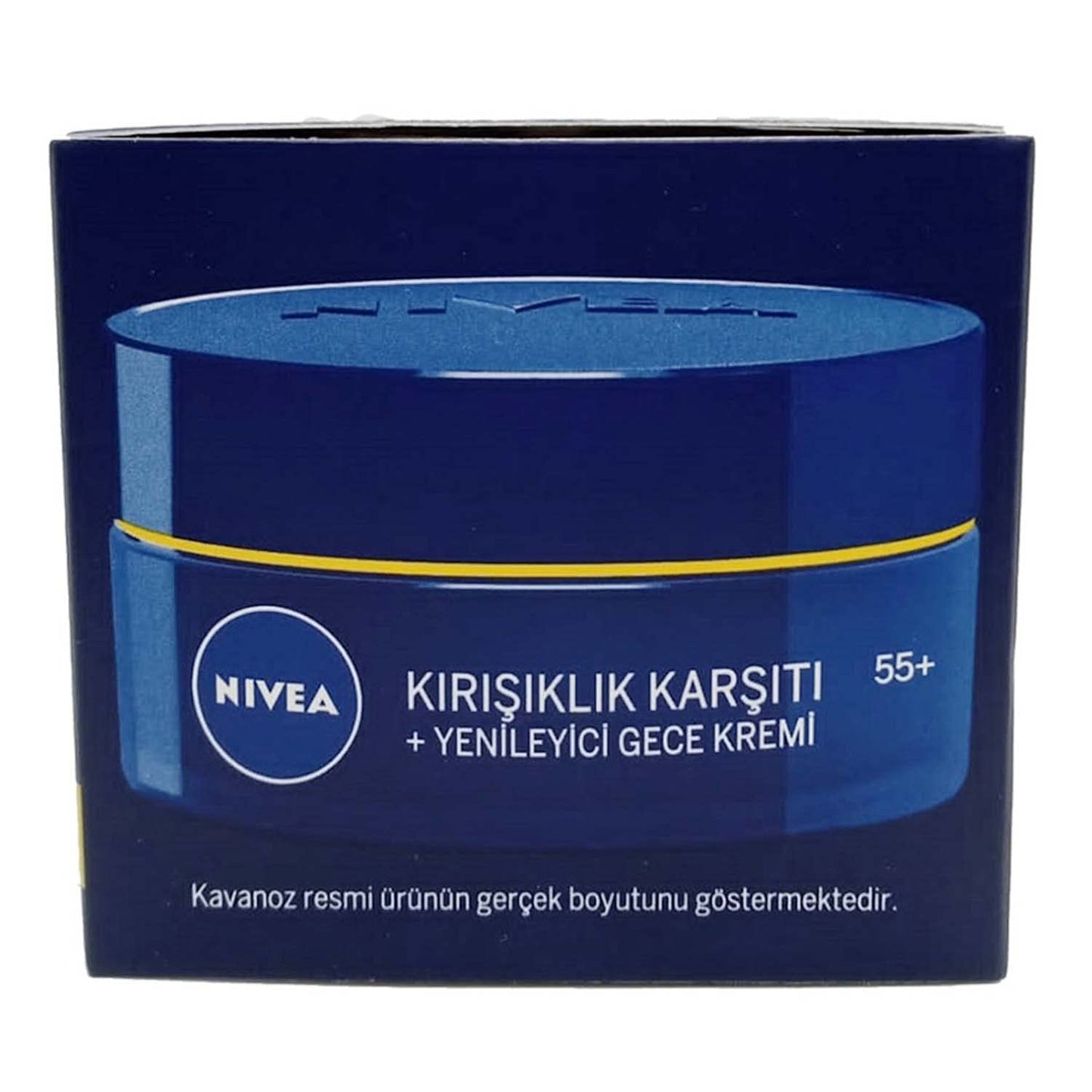 Nivea Kırışıklık Karşıtı + Yenileyici 55+ Gece Kremi 50 ml