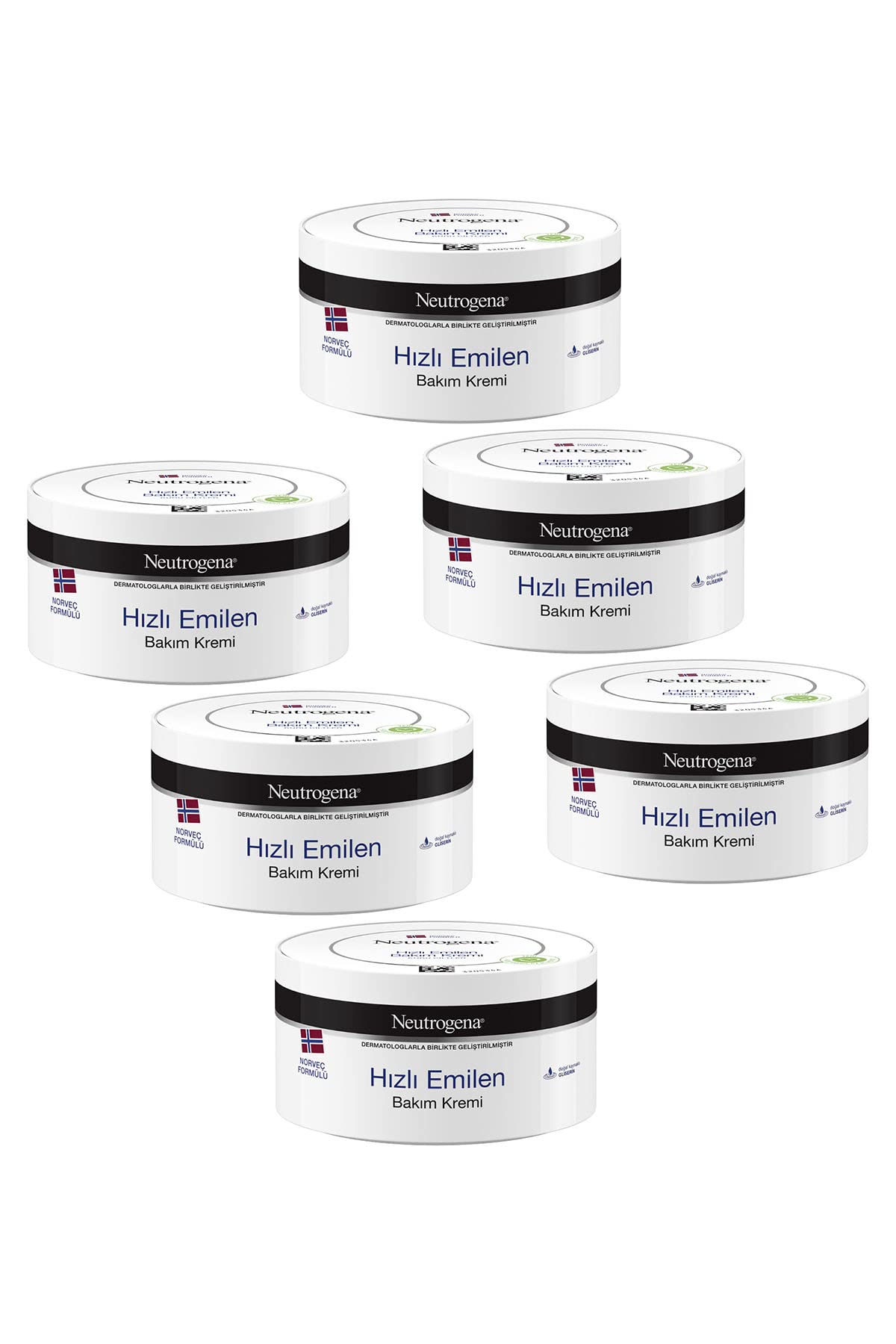 Neutrogena Hızlı Emilen Bakım Kremi (6 x 300 ml)