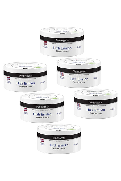 Neutrogena Hızlı Emilen Bakım Kremi (6 x 300 ml)