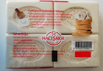 Hacı Şakir 4 Lü Banyo Sabunu Güllü