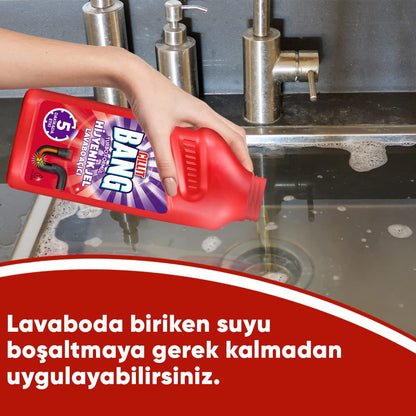Cillit Bang Turbo Hijyenik Jel Lavabo Açıcı