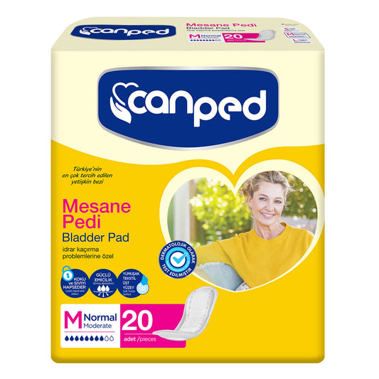 Canped Mesane Pedi Avantaj Paketi Orta Boy Normal 20li