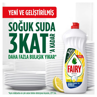Fairy Platinum Hijyen Sıvı Bulaşık Deterjanı Limon