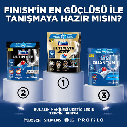 Finish Quantum Bulaşık Makinesi Deterjanı Tableti