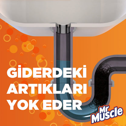 Mr Muscle Banyo Tüm Boru Tipleri için Jel Lavabo Açıcı 1000 mL