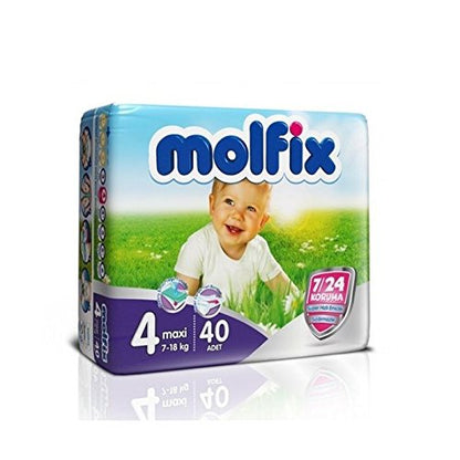 Molfix Bebek Bezi 7/24 Koruma Maxi 4 Beden