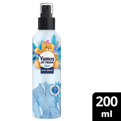 Yumoş JetFresh Giysi Spreyi Lilyum 200 ml
