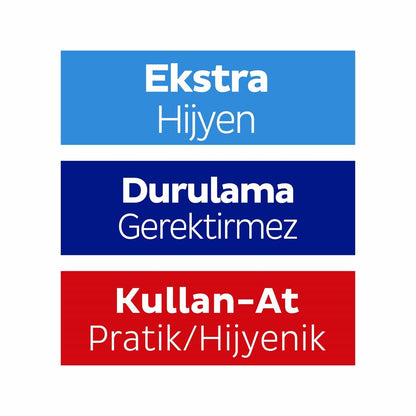 Sleepy Easy Clean Çamaşır Suyu Katkılı Mopa Uyumlu Yer Temizlik Havlusu 50 Yaprak Mop Aparatı Slim Bez