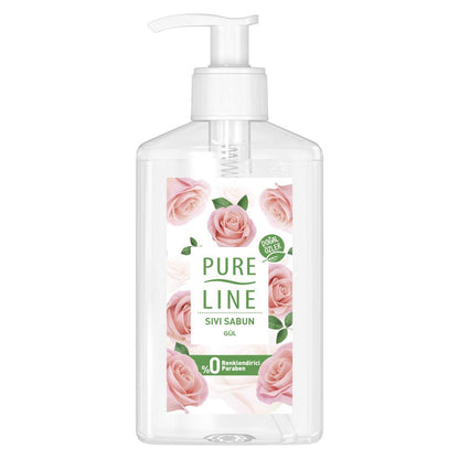 Pure Line GÜL Sıvı Sabun 1 Paket (1 x 280 ml)