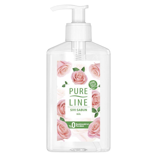 Pure Line GÜL Sıvı Sabun 1 Paket (1 x 280 ml)