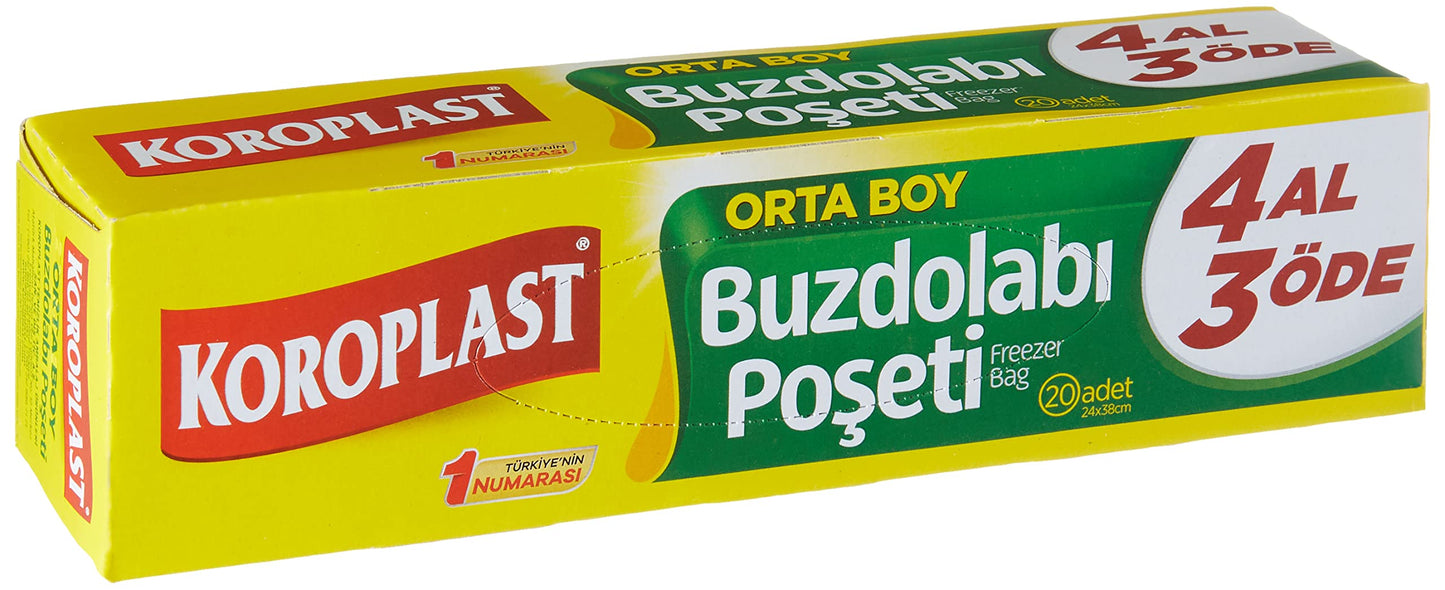 Koroplast 80'li 4 Al 3 Öde Buzdolabı Poşeti