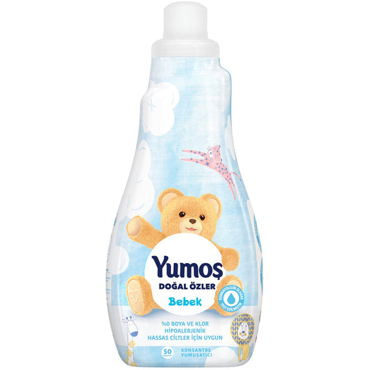 Yumoş Konsantre Çamaşır Yumuşatıcısı Bebek 1200 ml 50 Yıkama 1 Adet