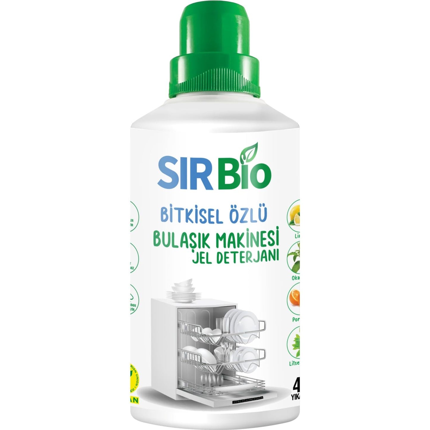 Sır Bio Bitkisel Özlü Bulaşık Makinesi Jel Deterjanı 1000 ML