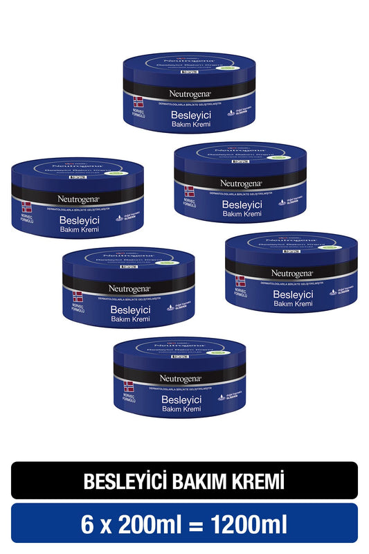 Neutrogena Besleyici Bakım Kremi (6 x 200 ml)