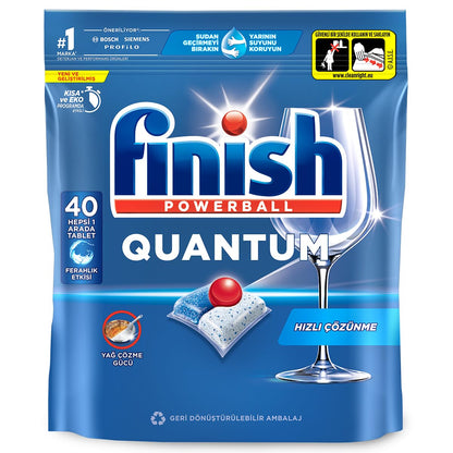 Finish Quantum Bulaşık Makinesi Deterjanı Tableti