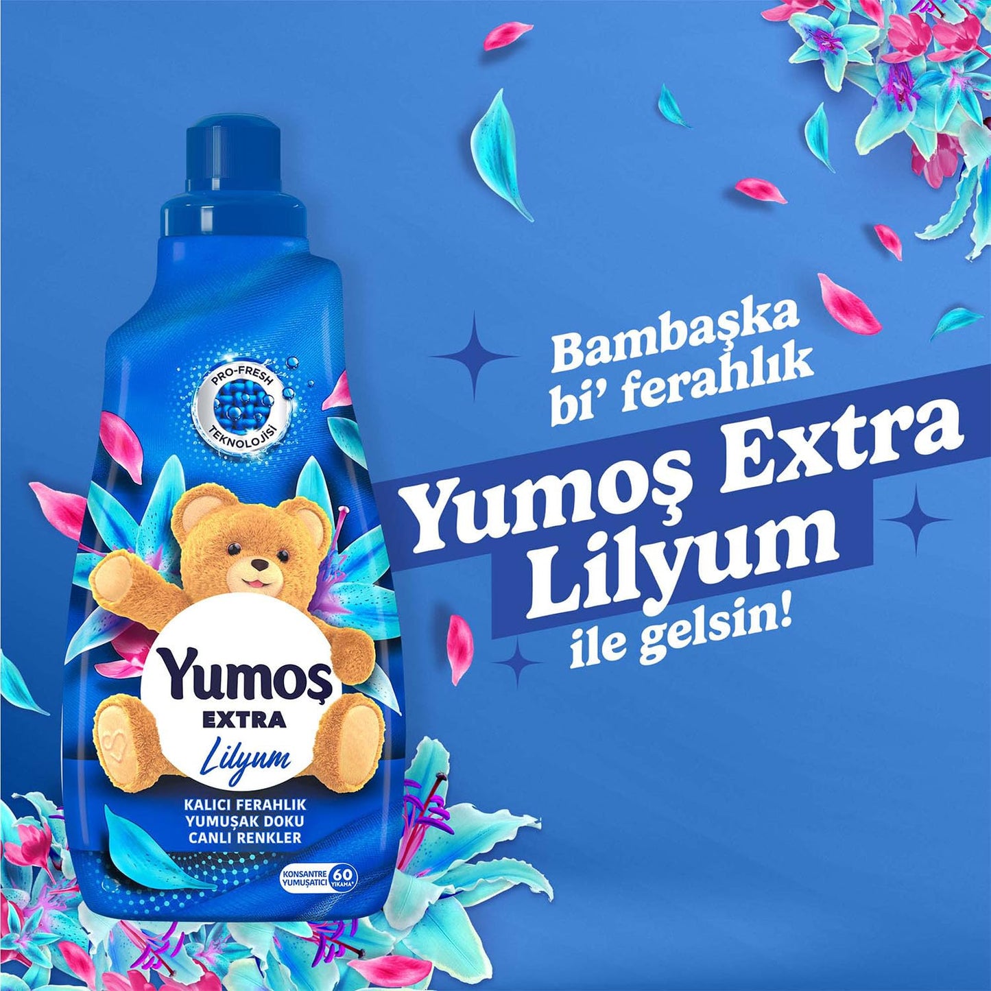 Yumoş Extra Çamaşır Yumuşatıcısı Lilyum 1440 ml