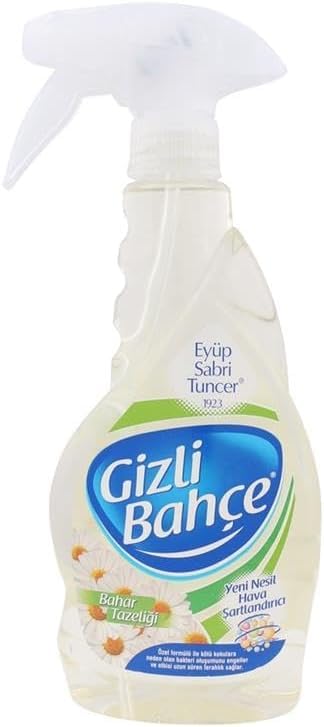 Eyüp Sabri Tuncer Gizli Bahçe Yeni Nesil Oda Spreyi Bahar Tazeliği 500 Ml Pet Şişe