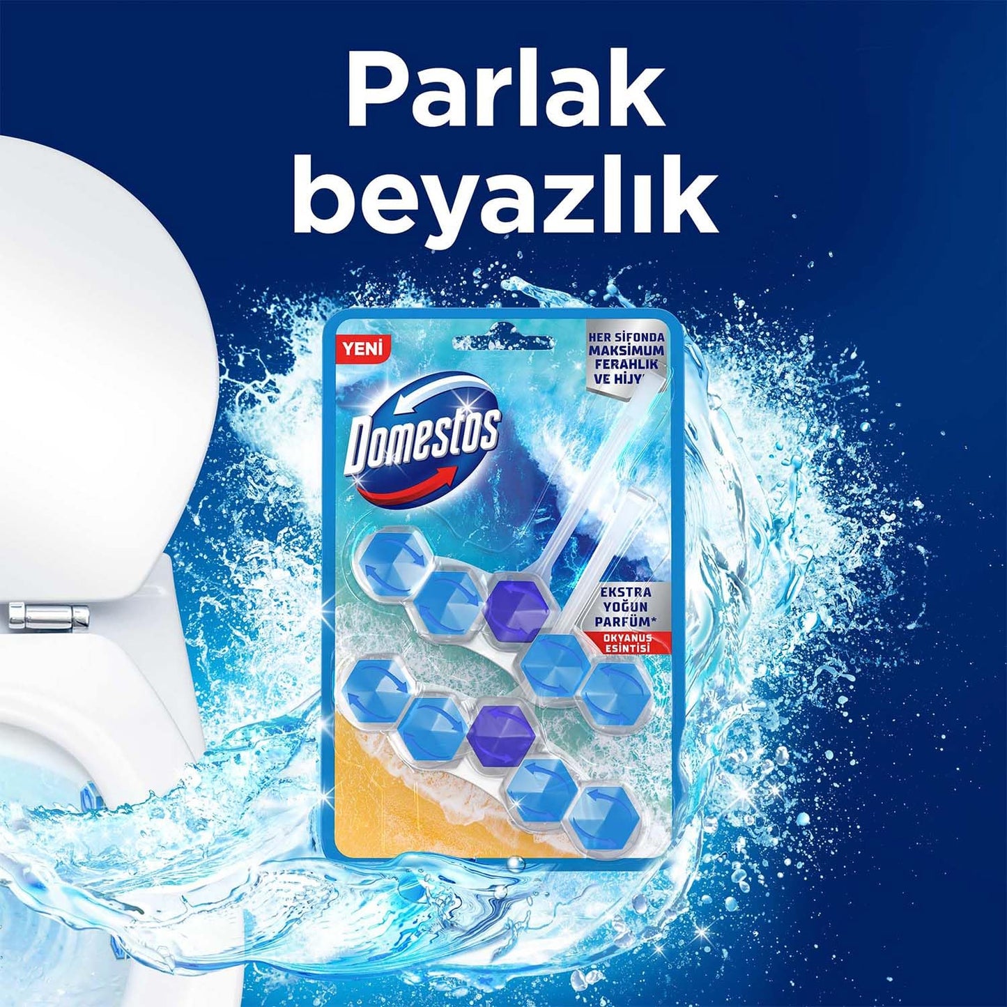 Domestos WC Blok 5'li Güç