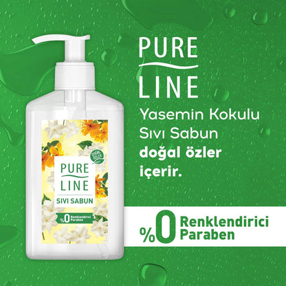 Pureline YASEMİN Sıvı Sabun 1 Paket (1 x 280 ml)