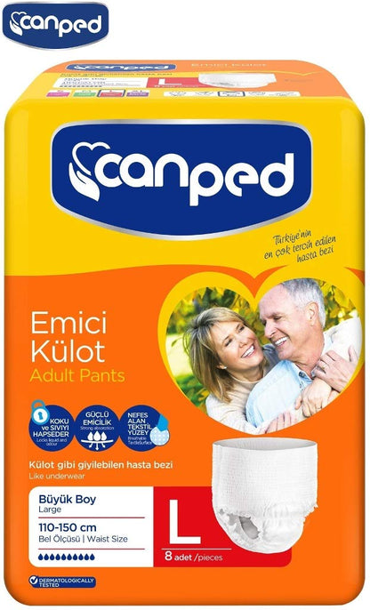 Canbebe Canped Emici Külot, Large