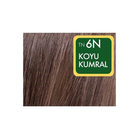 Natural Colors 6n Koyu Kumral Organik Saç Boyası
