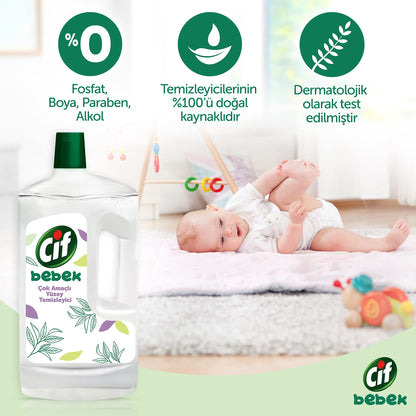 Cif Bebek Çok Amaçlı Yüzey Temizleyici 1000 ml