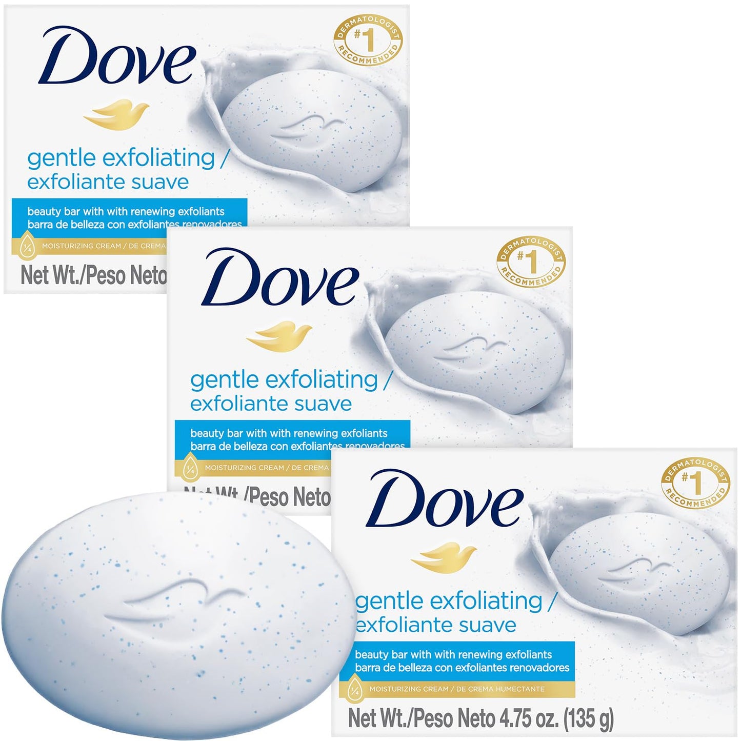 Dove Exfoliating Katı Sabun 100 gr 1 Paket (1 x 100 g)