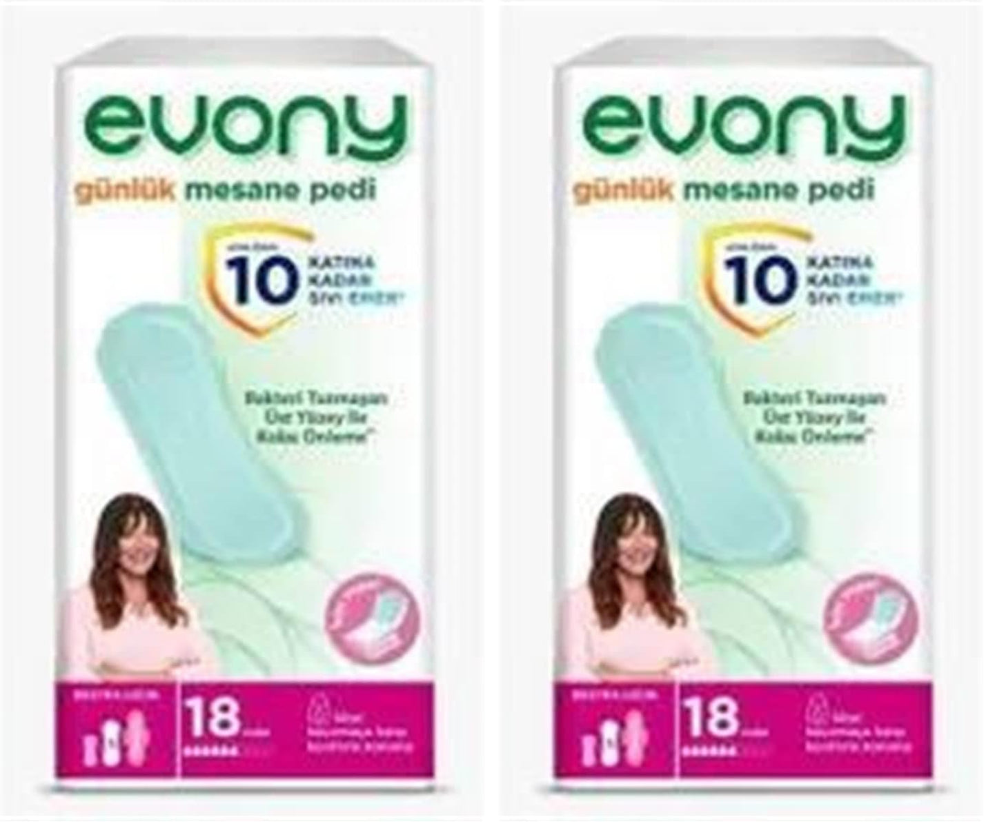 Evony Günlük Mesane Pedi Uzun 24 Adet