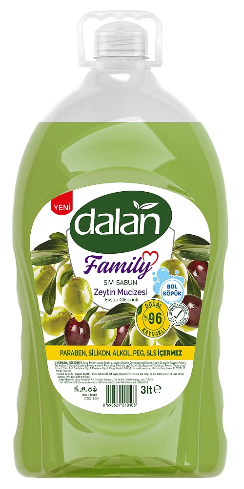 Dalan Family Zeytin Mucizesi Sıvı Sabun 3 L