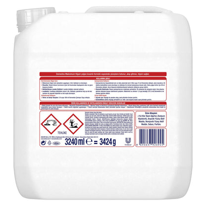 Domestos Çamaşır Suyu Ultra Beyaz 3240 ml