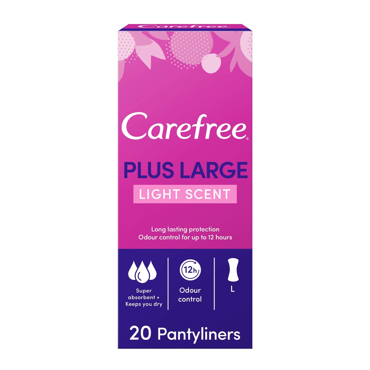Carefree Organic Uzun Günlük Ped