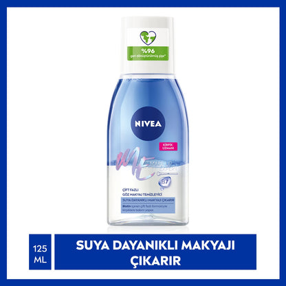 NIVEA Make Up Expert Bakım Yapan Çift Fazlı Göz Makyaj Temizleyici
