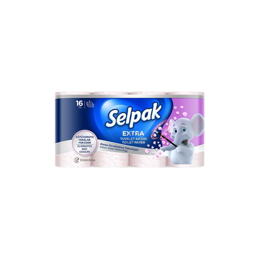 Selpak Extra Tuvalet Kağıdı Banyo Ferahlatma 16'lı