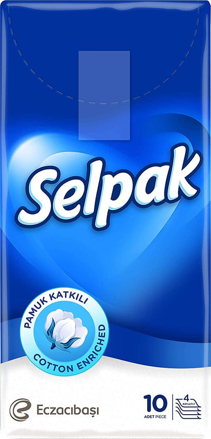 Selpak Klasik Mendil 10'lu Paket