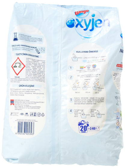 Bingo Oxyjen Toz Deterjan 3 Kg
