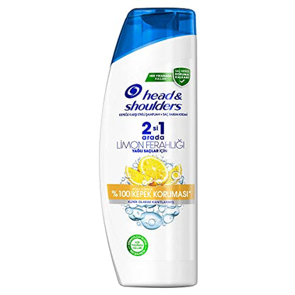 Head & Shoulders 2'si 1 Arada Şampuan Kepeğe Karşı Etkili, 350 ml
