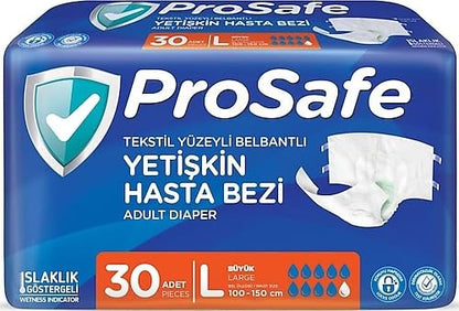 Canbebe Prosafe AIO Large N1 30x2 Büyük Boy Hasta Bezi