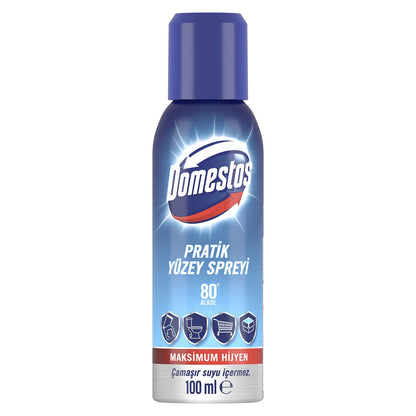 Domestos Pratik Yüzey Spreyi Maksimum Hijyen Alkol Bazlı 100 ml 1 Adet