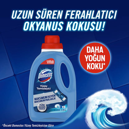 Domestos Yüzey Temizleyici Yoğun Kıvam Okyanus 1500 ml