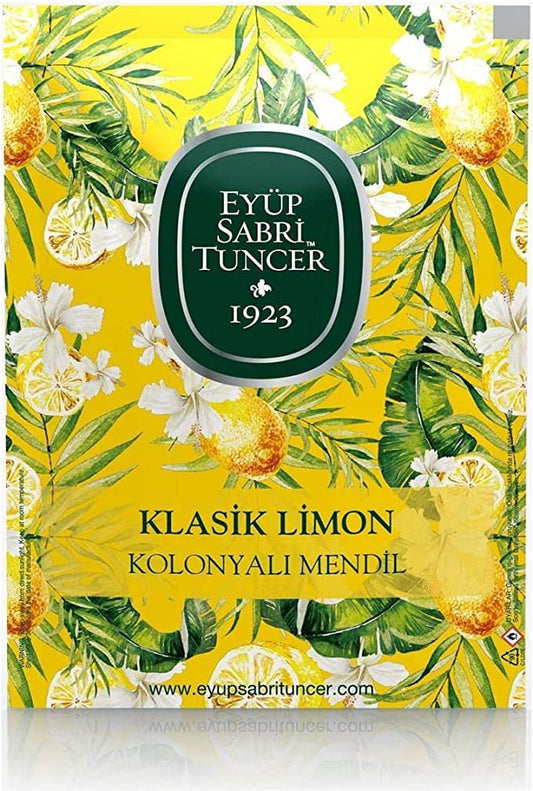 Eyüp Sabri Tuncer Kln.Mendil/Klasik Limon Kolonyalı Mendil 9,3 X 12,5 30 Lu Doypack