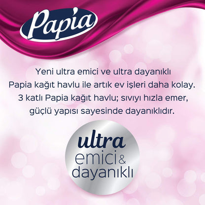 Papia Havlu 12'li