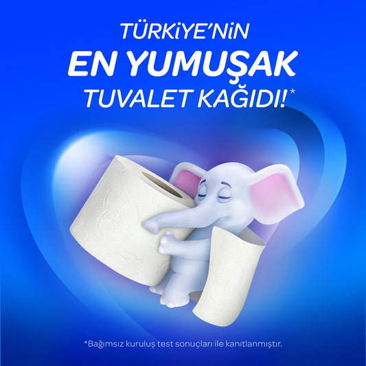 Selpak Profesyonel Tuvalet Kağıdı - 24 Rulo Tuvalet Kağıdı - Lüks Yumuşak, Nazik ve Hipoalerjenik 3 Katlı Tuvalet Rulosu - Sürdürülebilir Tuvalet Kağıdı - Dermatolojik Olarak Test Edilmiş Tuvalet