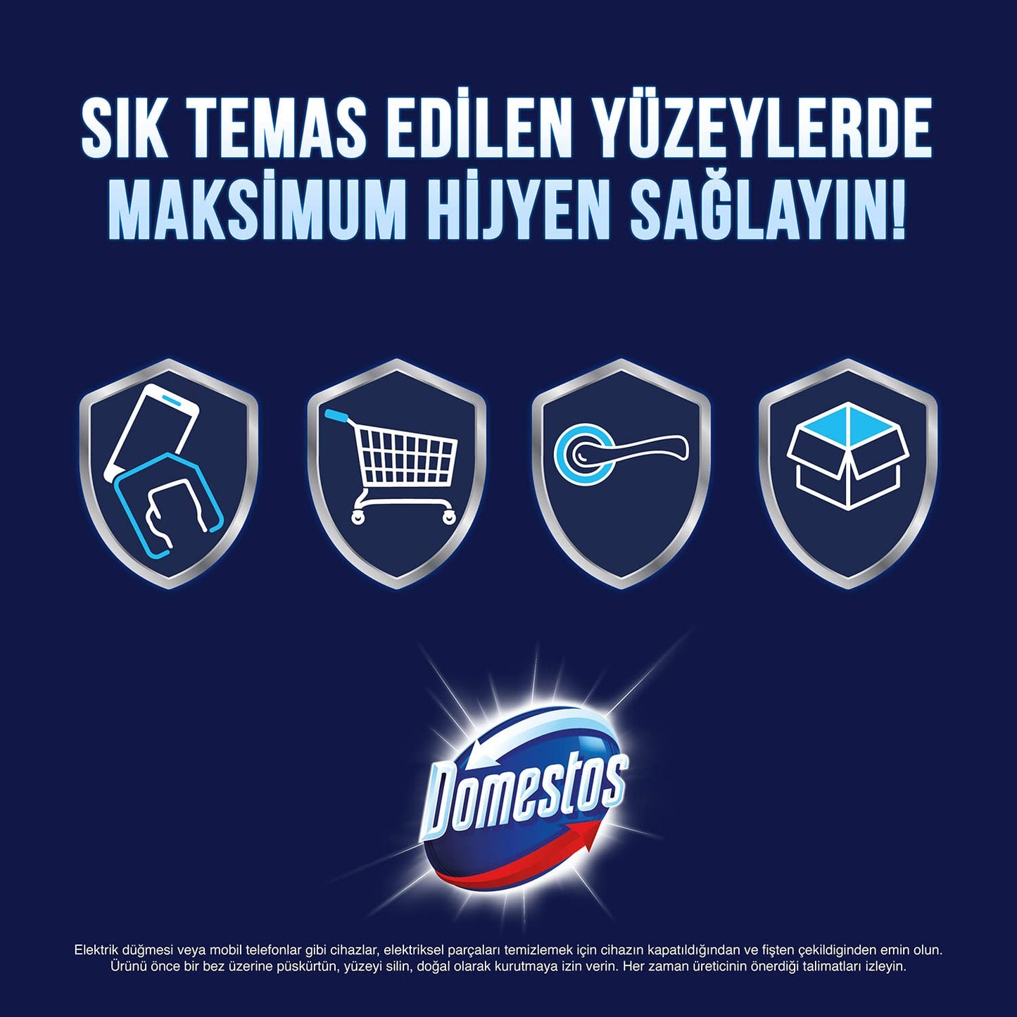 Domestos Pratik Yüzey Spreyi Maksimum Hijyen Alkol Bazlı 100 ml 1 Adet