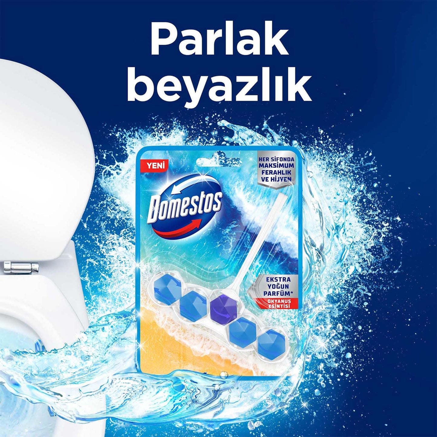 Domestos WC Blok 5'li Güç