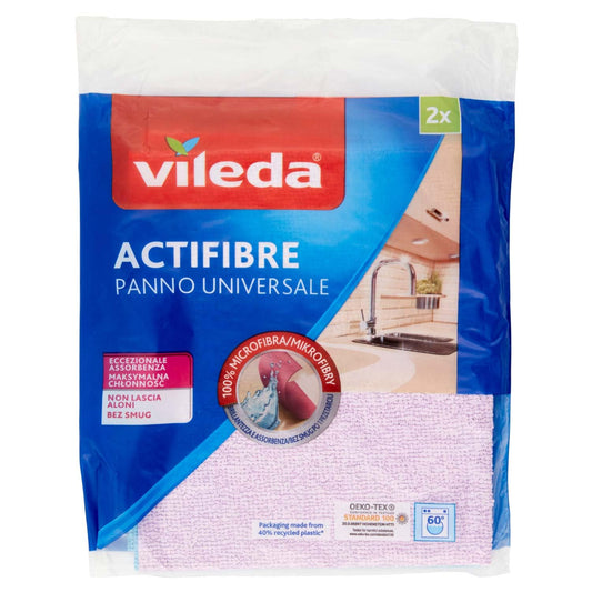 Vileda Actifibre Temizleme Bezi Mikrofiber Tüm Yüzeyler İçin Bez