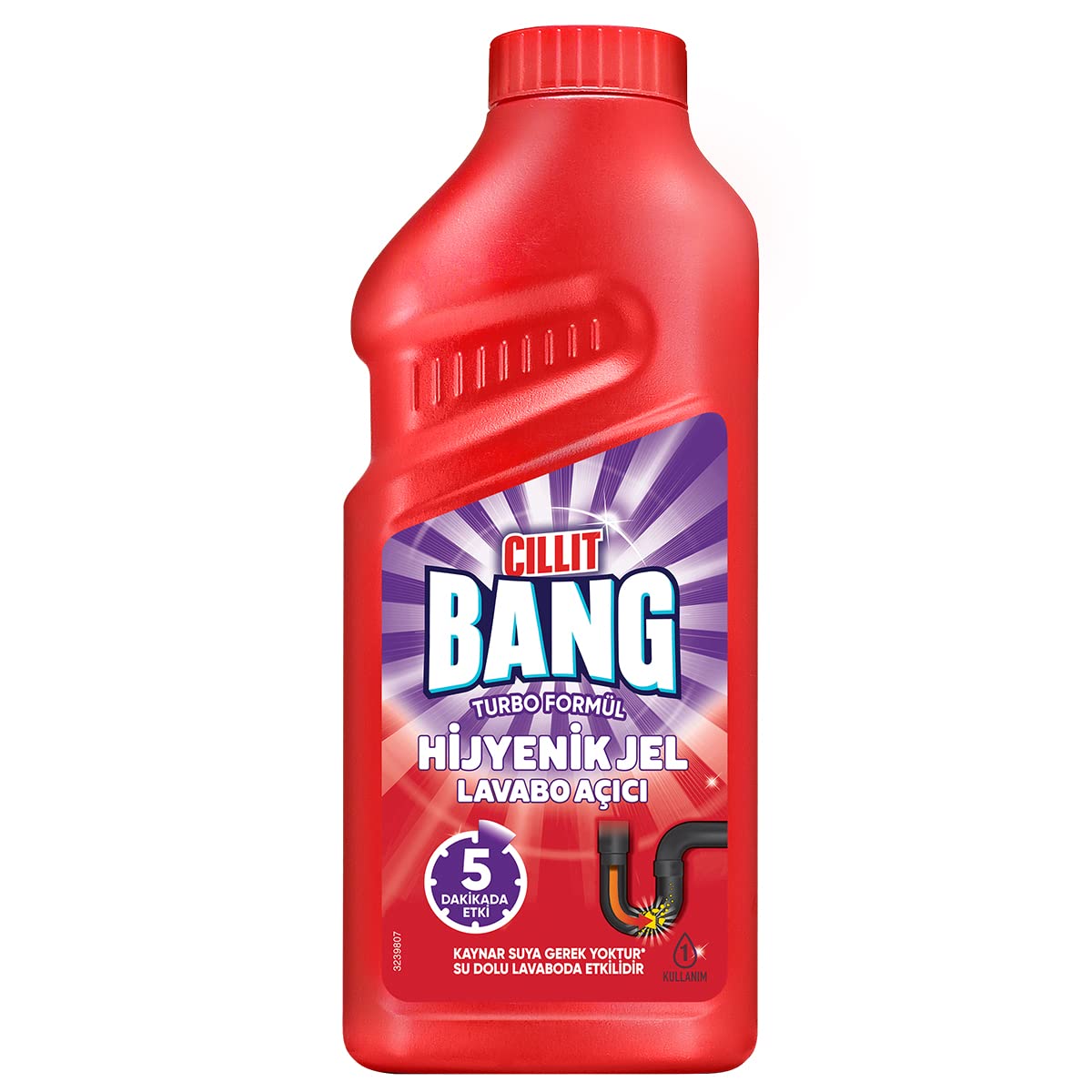 Cillit Bang Turbo Hijyenik Jel Lavabo Açıcı
