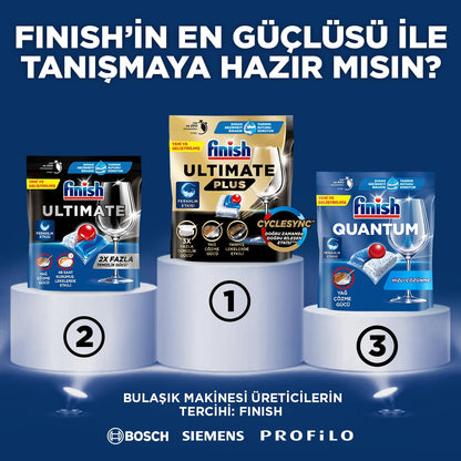 Finish Quantum Bulaşık Makinesi Deterjanı Tableti